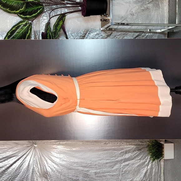 Tulle Belted Dress - Picture 2 of 5